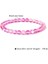 19CM Tarzı 6mm Gül Kırmızı Ay Taşı Bileklik Boncuklu Bilezikler Kadın Erkek Çift Bilezikler Reiki Mat Opal Ay Işığı Meditasyon Takı Sevgi Hediyesi (Yurt Dışından) 1