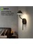 Modern Black LED Aplik -Şarzlı -Gün Işığı 1