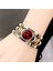 Stil-17 Erkekler Için Sharingan Göz Kolyesi Bileklik Anime Sasuke Uchiha Klanı Rinnegan Kakashi Takı Çok Katmanlı Örgü Deri Bilezik Bangles (Yurt Dışından) 2