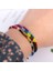 E Yeni 12 Burç Şanslı Taş Denge Boncuk Akra Bileklik 3mm Boncuk Reiki Buddha Dua Ayarlanabilir Bilezikler Kadınlar Için (Yurt Dışından) 4