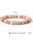 19CM Tarzı 8 mm Güneş Taşı Doğal Taş Pictura Jaspe Mineral Bilezik Kadın El Yapımı Esnek It Taş Boncuklu Şans Bilekliği Yoga Dua Pulsera (Yurt Dışından) 1