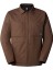 M Afterburner Insulated Flannel Erkek Outdoor Ceketi (Çift Tafaflı) NF0A82V34XO1 Kahverengi 5