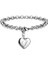 x Modyle Yeni Punk Tasarım Paslanmaz Çelik A-Z Harf Kalp Charm Bilezikler ve Bilezikler Kadınlar Için Moda Takı Pulseras Mujer (Yurt Dışından) 5