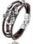 Mavi Akrep Vintage Deri Bilezik Kadınlar Çok Katmanlı Bilezik Erkekler Şanslı Bilezik Bilezik Aksesuarları Pulseras (Yurt Dışından) 5