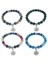 Ametist Erkekler Için Yoga Iyileştirme Denge Bilekliği Reiki ile 8 mm Doğal Taş Buddha Boncukları Ametist Akik Lapis Lazuli Kaplan Gözü Turkuaz (Yurt Dışından) 2