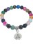 Ametist Erkekler Için Yoga Iyileştirme Denge Bilekliği Reiki ile 8 mm Doğal Taş Buddha Boncukları Ametist Akik Lapis Lazuli Kaplan Gözü Turkuaz (Yurt Dışından) 4