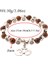 ABJ003-3 8mm Doğal Ahşap Buddha Bileklik Erkek El Yapımı Charms Om Boncuk Yoga Çakra Mala Dua Bileklik Meditasyon Takı Pulsera (Yurt Dışından) 3