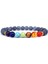 XL-23CM Tarzı No.5 Boyutu 7 Çakra Taş Bilezik Kadın Doğal Boncuk Şifa Reiki Dua Buddha Boncuk Bilezik Erkek Şans Yoga Meditasyon Takı Hediye (Yurt Dışından) 3