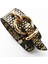 Stil 2 Kırmızı Yeşil Yılan Geometrik Kız Trendy Moda Leopar Desen Geniş Deri Bilezik Kadınlar Vintage Bilezik Kadın Düğün Takı (Yurt Dışından) 5