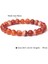 21CM Tarzı 8 mm Akik Doğal Taş Pictura Jaspe Mineral Bilezik Kadın El Yapımı Esnek It Taş Boncuklu Şans Bilekliği Yoga Dua Pulsera (Yurt Dışından) 1