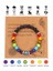 17CM Tarzı Boğa4.20-5.20 Kadınlar ve Erkekler Için Doğal Taş 7 Çakra Bileklik Çift Iyileştirme Reiki Dua Takılar 12 Burç Takıları Kolye Bilezik (Yurt Dışından) 5