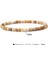 17CM Tarzı 4 mm Çılgın Akik Doğal Taş Pictura Jaspe Mineral Bilezik Kadın El Yapımı Esnek It Taş Boncuklu Şans Bilekliği Yoga Dua Pulsera (Yurt Dışından) 1