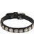 Kırmızı Gül Vintage Rock Punk Gerçek Deri Bilezik Pulseira Masculina Mujer Erkek Bilezik Yıldız Nokta Charm Bilezik Kadınlar ve Erkekler Için Kırmızı (Yurt Dışından) 3