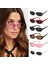 C07 Moda Oval Çerçeve Retro Güneş Lerilar Küçük Gölgeler Polarize UV400 Gafas (Yurt Dışından) 3