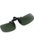 S Koyu Yeşil Stil 1 Pc Yüksek Kaliteli Clip-On Polarize Gündüz Gece Görüşü Flip-Up Lens Sürüş Gözlüğü UV400 Binicilik (Yurt Dışından) 1