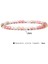 23CM Tarzı 4 mm Kırmızı Akik Doğal Taş Pictura Jaspe Mineral Bilezik Kadın El Yapımı Esnek It Taş Boncuklu Şans Bilekliği Yoga Dua Pulsera (Yurt Dışından) 2