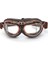 Şeffaf Lens Motosiklet Leri Motorcu Pilot Steampunk Retro Goggles Atv Biker Scooter Kask Bisiklet Kayak Vintage (Yurt Dışından) 1