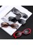 Stil 1-C06 Lar 1pc Retro Küçük Oval Çerçeve Moda Polarize UV400 (Yurt Dışından) 3