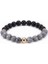 No.9 Boyutu 2021 Yeni Doğal Obsidiyen Hematit Kaplan Gözü Boncuklu Bilezik Erkek Sağlık Koruma Kadın Ruh Yoga Takı Pulsera Hombre (Yurt Dışından) 1