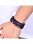 No.9 Boyutu 2021 Yeni Doğal Obsidiyen Hematit Kaplan Gözü Boncuklu Bilezik Erkek Sağlık Koruma Kadın Ruh Yoga Takı Pulsera Hombre (Yurt Dışından) 4