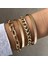 5 Adet Kadınlar Için Ayarlanabilir Bileklik Bileziği Metal Kolluk Bileklik & Bilezik Takı Pulseira Feminia (Yurt Dışından) 5