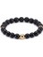 No.10 Boyutu 2021 Yeni Doğal Obsidiyen Hematit Kaplan Gözü Boncuklu Bilezik Erkek Sağlık Koruma Kadın Ruh Yoga Takı Pulsera Hombre (Yurt Dışından) 1