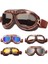 No1 2020 Retro Ler Motosiklet Kask Leri Motokros Steampunk Iı.dünya Savaşı Pilot Atv Cruiser Off-Road Ler Kayak Leri - (Yurt Dışından) 5
