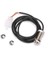 Sensör2 12MM Motosiklet Dijital Atv Gösterge Hızölçer Tekerlek Hızölçer Parça Aksesuarları Yedek 1x Sensör Kablosu + 2x Mıknatıs Tel (Yurt Dışından) 3