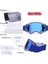 Bir Stil Motosiklet Motokros Motosiklet Dağ Bisikleti Off-Road Mtb Açık Hava Spor Kask Leri ve Aksesuarları ile Gözyaşı Koruyucu Lens Kutusu (Yurt Dışından) 4