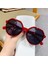 B-Kırmızı Tarzılar Retro Büyük Boy UV400 Tasarımcı Trendi Stil Yaz Modası (Yurt Dışından) 1