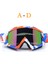 A2 Erkek, Motokros Leri Bisiklet Mx Off Road Kask Leri Spor Gafas Motosiklet Kir Bisikleti Oculos (Yurt Dışından) 1