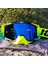 Siyah 2020 Ioqx Dağ Bisikleti Gözlüğü Kir Gözlüğü Uv Koruma Rüzgar Geçirmez Motokros Gözlüğü Mx Atv Off Road Kayak Gafa (Yurt Dışından) 5