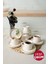 Bronze Palmiye Stackable Çay Takımı 12 Parça 6 Kişilik 22902-03 1