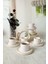 Bronze Palmiye Stackable Çay Takımı 12 Parça 6 Kişilik 22902-03 2