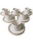 Bronze Palmiye Stackable Çay Takımı 12 Parça 6 Kişilik 22902-03 5