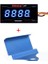 Kırmızı-Set2 Dijital Kare Mini Rpm Tacho Saat Metre LCD Ekran Motor Takometre Yarış Motosikleti Bmw Yamaha Kawasakı (Yurt Dışından) 3