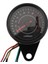Siyah Stil LED Arka Işık Motosiklet Devir Sayacı Metre Tachometre Gösterge Devir Sayacı Rpm (Yurt Dışından) 1