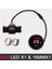 Kırmızı LED 16MM Yamaha Nmax Tmax Xmax Yuvarlak Su Sıcaklık Ölçer Dijital Motosiklet Su Sıcaklık 0-120 Derece Ekran (Yurt Dışından) 1