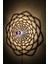 "solar Mandala" 2m Anahtarlı Dekoratif Desenli Gölge Aplik 3