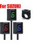 Braket-Siyah Suzuki DL1000 DL650 V-Strom Gsx- R600 R750 SV650 GSF1250 Motosiklet LED Hız Vites Ecu Fiş (Yurt Dışından) 3