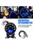 Turuncu Kafe Racer Motosiklet Hız Gösterge Paneli Sayacı Tachometre Dashboard Yağ LCD Dijital Gösterge (Yurt Dışından) 2