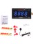 Siyah Stil Dijital Kare Mini Rpm Tacho Saat Metre LCD Ekran Motor Takometre Yarış Motosikleti Bmw Yamaha Kawasakı (Yurt Dışından) 2