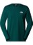 M L/s Simple Dome Tee Erkek Günlük Uzun Kollu Tişört NF0A87QN6GI1 Yeşil 1