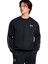 Ua Icon Fleece Crew Taping Erkek Günlük Sweatshirts 1389357-001 Siyah 1