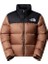 W 1996 Retro Nuptse Jacket Kadın Outdoor Montu (700 Dolgu Kaz Tüyü) NF0A3XEO58W1 Kahverengi 1