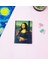 Mona Lisa Tasarımlı Sert Kapaklı Mini Defter 3