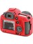 Canon 5d Mark Iıı 3 Için Silikon Koruyucu Kılıf (Kırmızı) 2