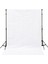 White Screen-Beyaz Fon Perde PAMUK(2X3M) Fon Standı 1