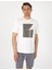 Erkek Ekru Regular Fit Tişört 50302576-VR019 1