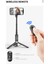 Q12 Çok Amaçlı Tripod Kumandalı Selfie Çubuğu Siyah 3